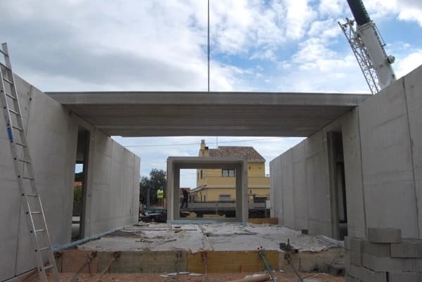 Montaje de prefabricados